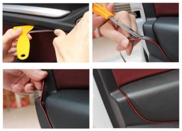 АВТОМОБИЛЬНАЯ ДЕКОРАТИВНАЯ ЛЕНТА ЗОЛОТАЯ ЗОЛОТАЯ