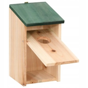 vidaXL Домики для птиц 4 шт. Деревянные 12 x 12 x 22 см