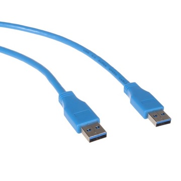 Przewód kabel USB 3.0 Maclean, AM-AM, wtyk-wtyk, 3