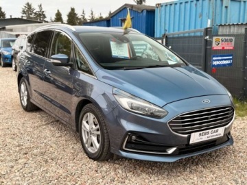 Ford S-Max II Van Facelifting 2.0 EcoBlue 150KM 2020 Ford S-Max Bogate wyposazenie 7 osobowy Automat Grzana kierownica, zdjęcie 1