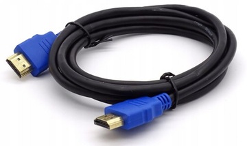 KABEL PRZEWÓD HDMI 1,5M 1,4V FHD MAX TRACK BLUE