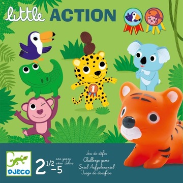 Djeco Gra wyzwanie LITLLE ACTION DJ08557