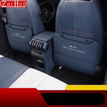 For BYD Atto 3 Yuan Plus Car PU Leather Anti Kick