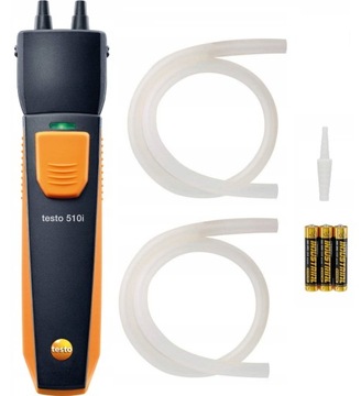 Анализатор выхлопных газов TESTO и измеритель перепада давления