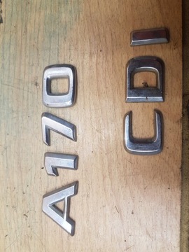 ZNAK ZNAKY KOMPLET MERCEDES W168