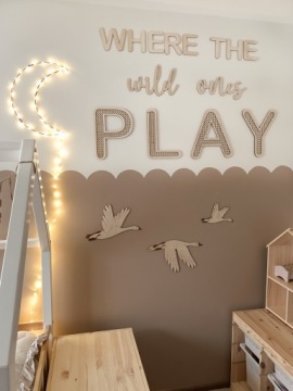 Деревянные гусные гусные настенные настенные настенные настенные птицы летают 5 шт.