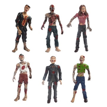 HORROROWE FIGURKI AKCJI ZABAWKI MODELE STATYCZNE LALKI ZOMBIE