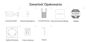 КАМЕРА REOLINK 8 Мп POE RLC-810A + КАРТА 128 ГБ
