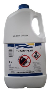 TOXAN PŁYN 3l TRUTKA PŁYNNA NA MYSZY SZCZURY
