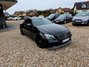 Mercedes Klasa C W205 Coupe Facelifting 2.0 300 258KM 2021 Mercedes-Benz Klasa C C300 AMG, C coupe, Lift 2021, VIRTUAL, Multibeam LED, zdjęcie 1