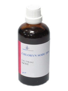 CHLORYN SODU NaCLO2 r-r 28% z zakraplaczem - 50ML
