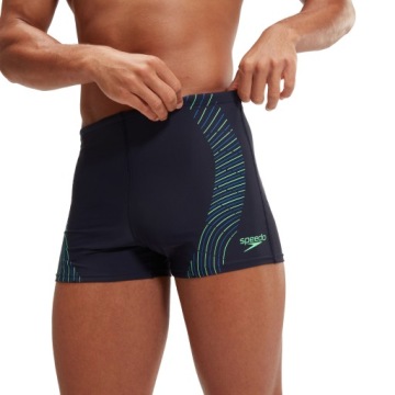 Шорты для плавания Speedo TECH PRNT SHORT AM NAVY/GREEN 38
