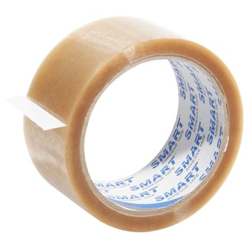 TAŚMA PAKOWA 48/66y SOLVENT KAUCZUK Bezbarwna SMART Transparent