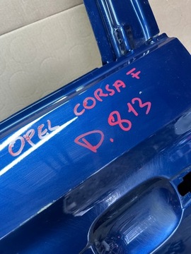 DVEŘE LEVÉ PŘEDNÍ OPEL CORSA F LEVÝ