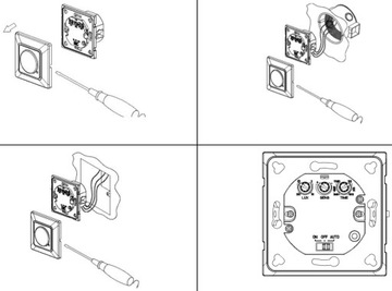 СВЧ-ДАТЧИК ДВИЖЕНИЯ ДЛЯ СВЕТОДИОДНОГО КОРОБКА СКРЫТОГО МОНТАЖА