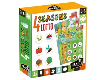 HEADU Lotto 4 pory roku Gra Towarzyska 24155