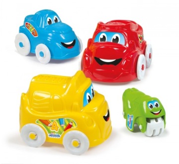 Pyramida Clementoni A Tower of Cars – mini autíčka pro miminko