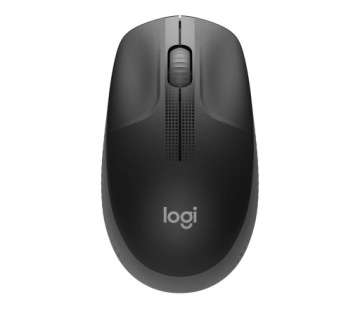 Мышь Logitech M190 log, черная, беспроводная, 1000 dpi