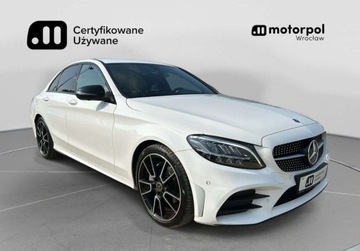 Mercedes Klasa C W205 Kabriolet Facelifting 1.5 200 184KM 2019 Mercedes-Benz Klasa C Kamera 360, Podgrzewane fotele, Tempomat, Salon PL,, zdjęcie 11
