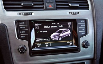 Volkswagen Golf VII Hatchback 3d 2.0 TDI-CR DPF 150KM 2014 Volkswagen Golf 2.0 TDI Highline Ksenon Radar Nawigacja, zdjęcie 10