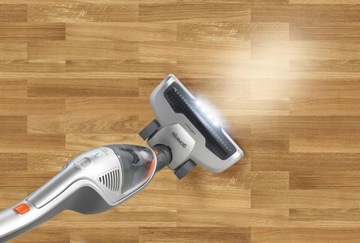 Вертикальный пылесос Gorenje SVC216FS серебристый/серый