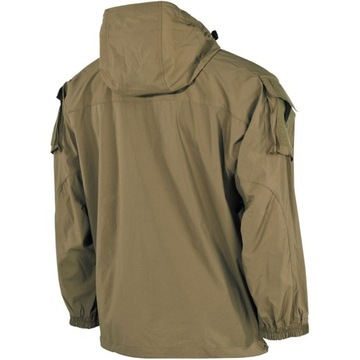 Kurtka wodoodporna z kapturem MFH US Softshell Level 5 - Coyote S