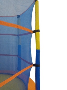 TRAMPOLINA DLA DZIECI DOMOWA Z SIATKĄ + PLUSZOWE GRATISY!