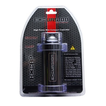 Конденсатор 0,5 Ф, 500 Вт, экскурсионный светодиодный дисплей