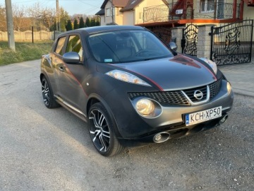Nissan Juke I SUV 1.6 DIG-T 190KM 2011 NISSAN JUKE 1.6 DIG-T 190 KM *Skóry *felgi 19'' * *Ulter * tylko 137 tys.km, zdjęcie 4