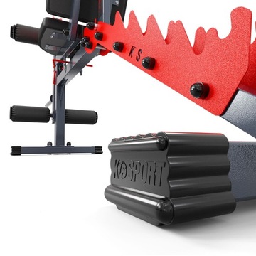 НАКЛОННАЯ СКАМЬЯ С МОЛИТВЕННОЙ СТОЙКОЙ + ЖИМ НОГАМИ