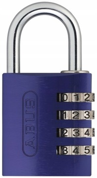 KŁÓDKA JARZMOWA SZYFROWA ABUS 40 MM FIOLETOWY