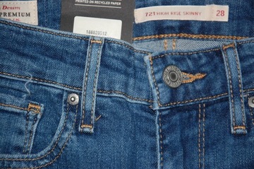 LEVIS 721 28/32 HIGH RISE SKINNY 0512 pas 70