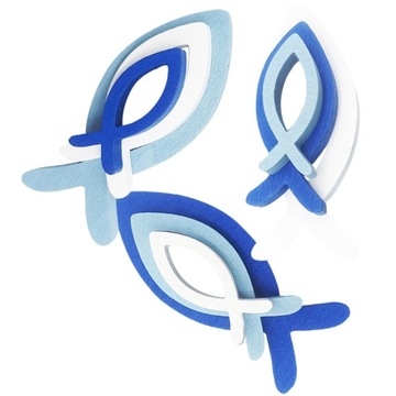 9 шт.Украшение для пляжа Уникальные рыбки в морском стиле