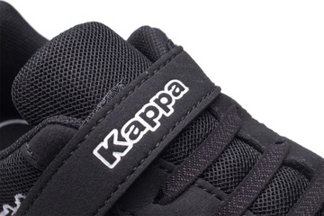 KAPPA FOLLOW ДЕТСКАЯ ОБУВЬ, ЧЕРНАЯ, НА ЛИПУЧКЕ, размер 25