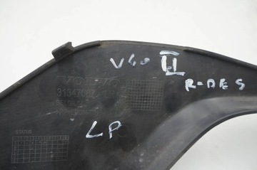 KRYT MŘÍŽKA NÁRAZNÍKU VOLVO V40 II 31347087