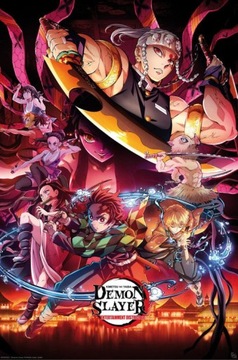Demon Slayer Entertainment District - plakat