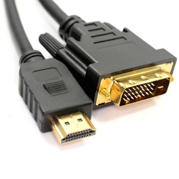 Kabel HDMI-DVI Do Monitora DUAL LINK 4K Full HD