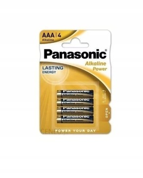 Bateria Panasonic Alkaline POWER AAA / LR03 4SZT