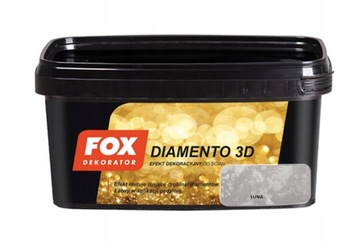 FARBA DEKORACYJNA FOX DIAMENTO 3D LUNA 1L