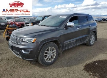 Jeep Grand Cherokee IV 2017 Jeep Grand Cherokee Overland 2017 3.6l 3.6 Benzyna 295KM