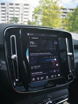 Volvo XC40 Recharge 78kWh Twin 408KM 2023 volvo xc40 82kWh Recharge Twin AWD Ultimate, Salon Polska, ASO, 1 Wł, zdjęcie 37