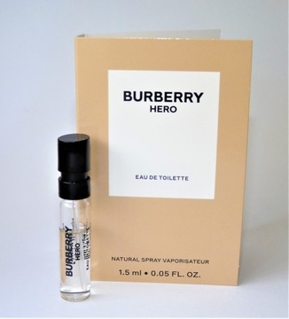 BURBERRY Hero EdT 1,5 мл ОРИГИНАЛЬНЫЙ образец из Германии