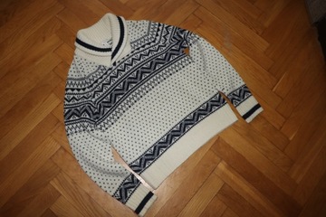 GAP_M_CIEPŁY SWETER MĘSKI_80% WOOL_WEŁNA_