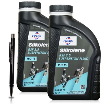 2 LITRY FUCHS SILKOLENE RSF 2,5 OLEJ DO AMORTYZATORÓW MOTOCYKL ISO 15 - 2L
