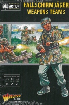 Bolt Action Fallschirmjager Weapons Teams +3 kości