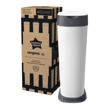 KOSZ NA ZUŻYTE PIELUCHY XL + WKŁAD TOMMEE TIPPEE sangenic