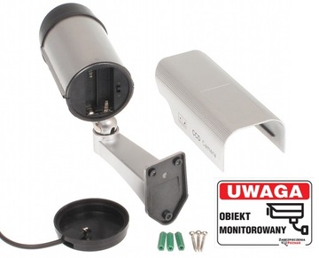 ATRAPA KAMERY IR LED KAMERA ZEWNĘTRZNA Z DIODĄ