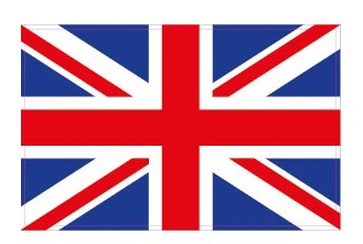 24 sztuki NAKLEJKA FLAGA UK Naklejki