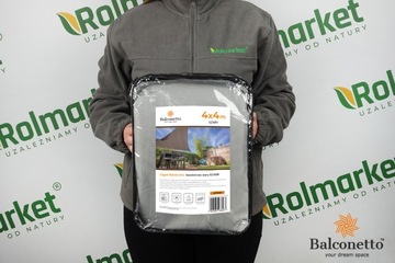 MARIZA СОЛНЦЕЗАЩИТНЫЙ ПАРУС ДЛЯ САДА ВОДОНЕПРОНИЦАЕМЫЙ ДЛЯ БАЛКОНА UV 4х4м СЕРЫЙ