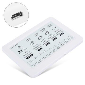 Ekran E-Ink Komunikacja Near Field Pasywna,